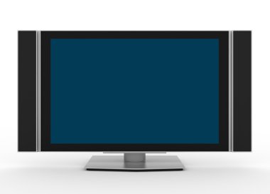 LCD screen TV clipart