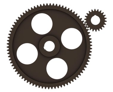 Perfect gears clipart