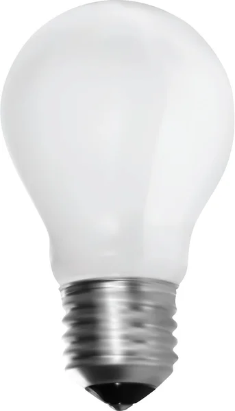 ホワイト上の電球の 3 d レンダリング — ストック写真