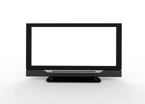 液晶屏幕电视 — 图库照片