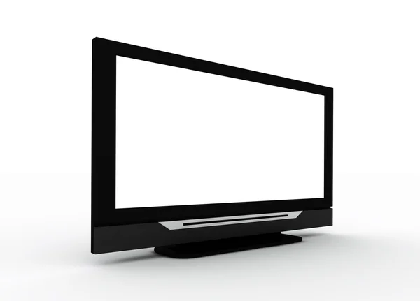 LCD obrazovka televize — Stock fotografie