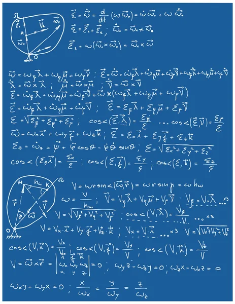 力学与数学公式 图库矢量图像 C Ericmilos