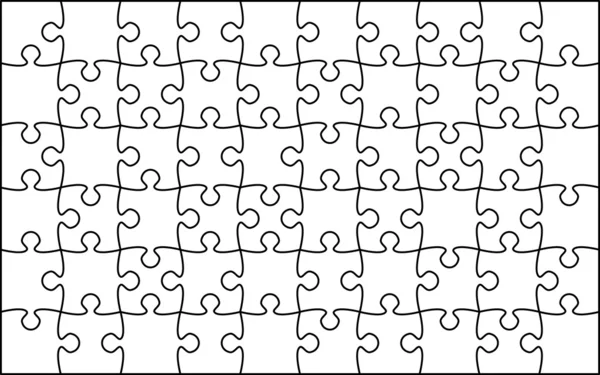 Mooie puzzel — Stockvector