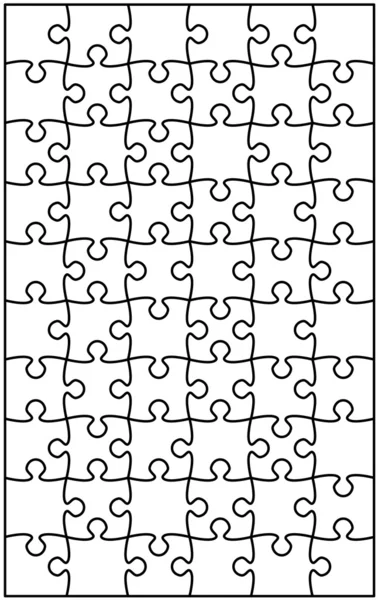 Mooie puzzel — Stockvector