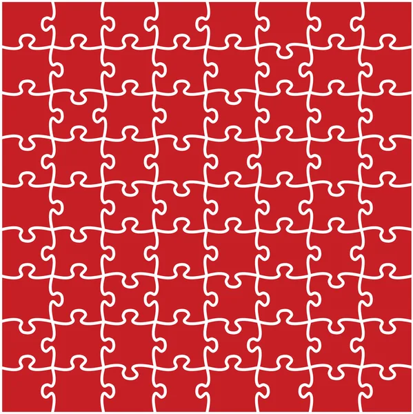 아름 다운 직소 퍼즐 — 스톡 벡터