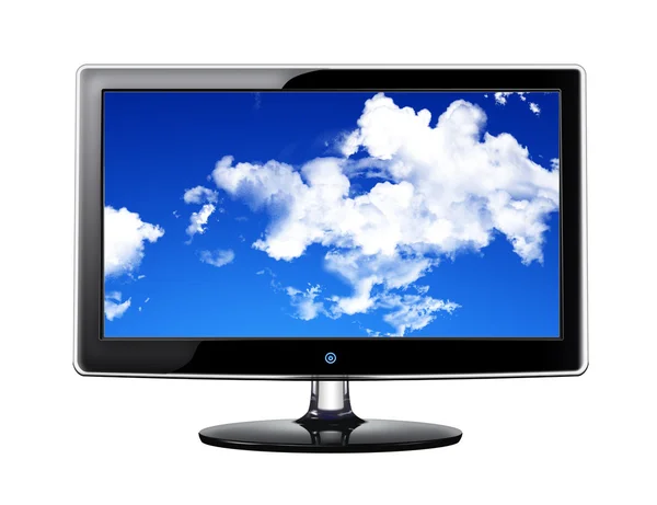 LCD-телевизор — стоковое фото