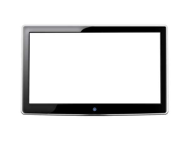 LCD-skärm på tv — Stockfoto
