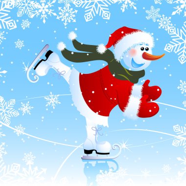 Snowman clipart