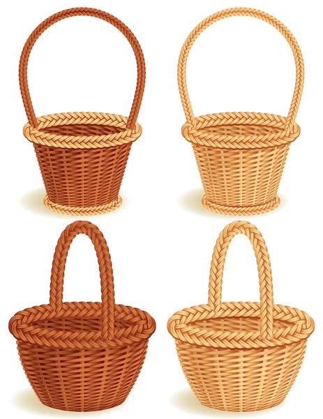 Baskets — Stock Vector