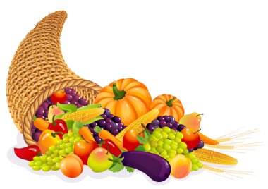 Cornucopia clipart