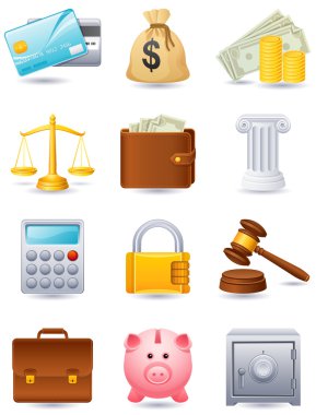 Finance icon clipart