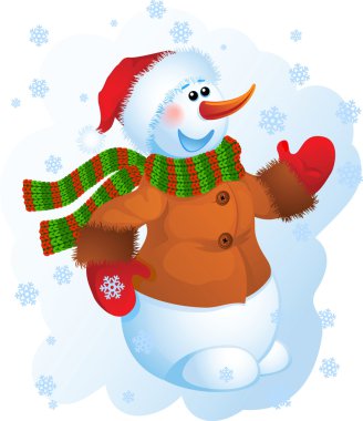 Snowman clipart