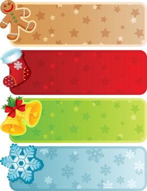 Christmas banner clipart