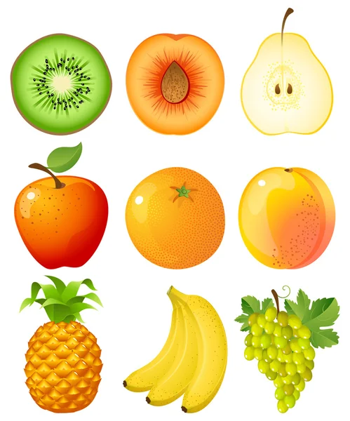 Fruta. — Archivo Imágenes Vectoriales