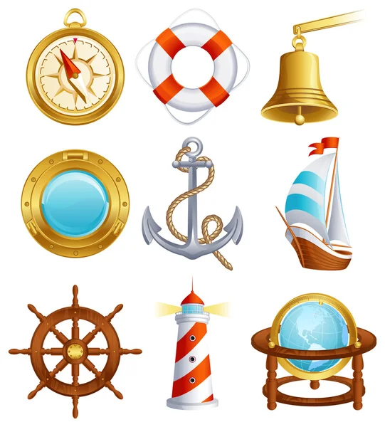 Sailing icon — Stock vektor