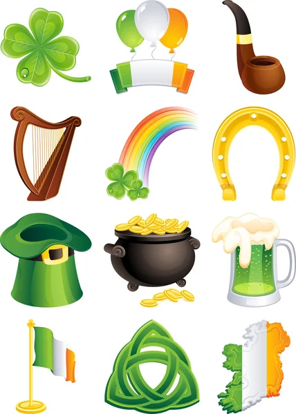 Icône de St Patrick — Image vectorielle