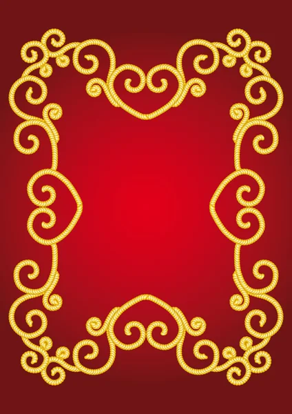 Cord frame Royalty Free Stock Vectors