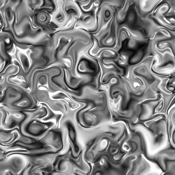 Жидкая текстура серебра — стоковое фото