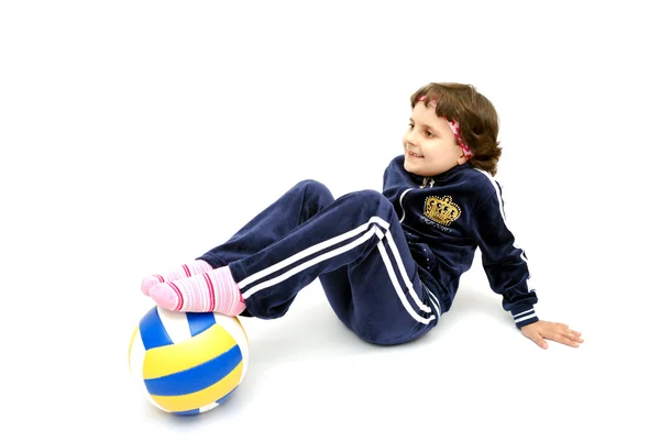 Sport dziecko — Zdjęcie stockowe