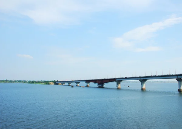 Stock image City bridge and river