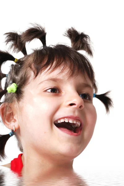 Usmívající se krásné dítě — Stock fotografie