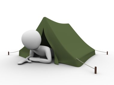 Camping, vacation clipart