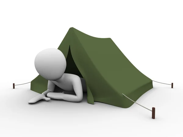 Camping, vakantie — Stockfoto