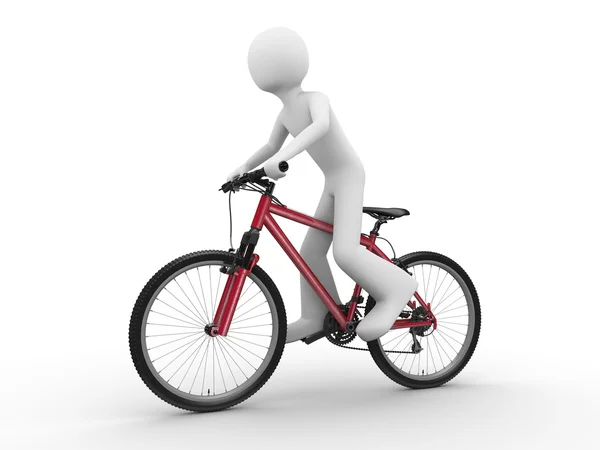 その自転車に乗る ロイヤリティフリーのストック画像