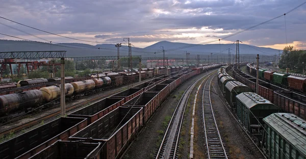 stock image Railway station