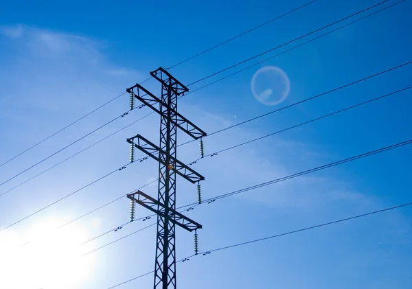 stock image Electrical tower