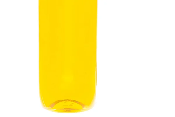 Флакон с оливковым маслом — стоковое фото