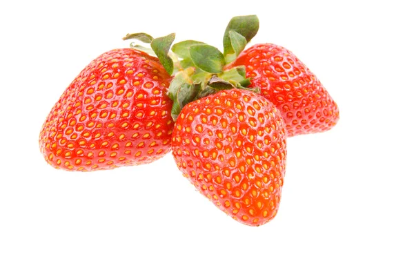 Isolated sweet red fresh strawberry — Stock Photo, Image