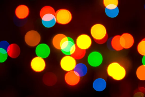 Luzes coloridas — Fotografia de Stock