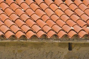 Tile roof clipart