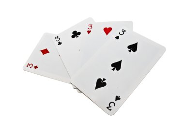 Playing cards clipart