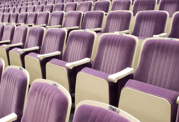 Seats in theatre — Stock Photo, Image