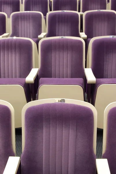 Seats in theatre — Stock Photo, Image