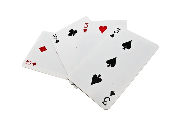 stock image Playing cards