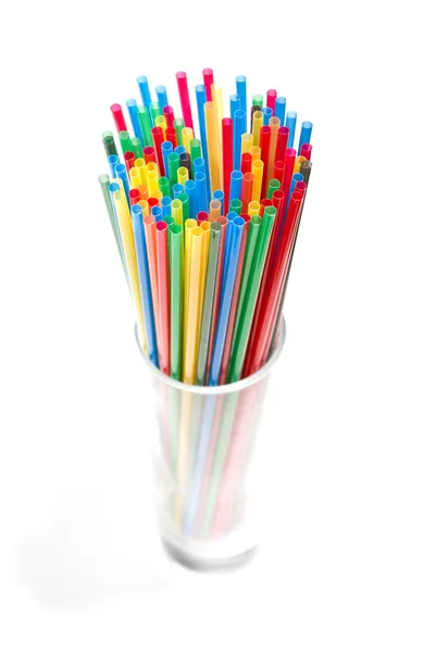 Many cocktail straws — Stock Photo, Image