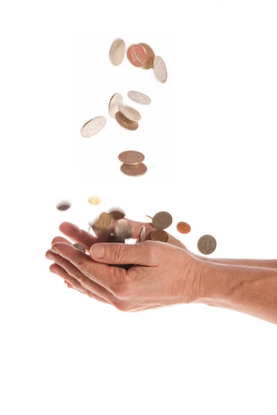 stock image Hands with money