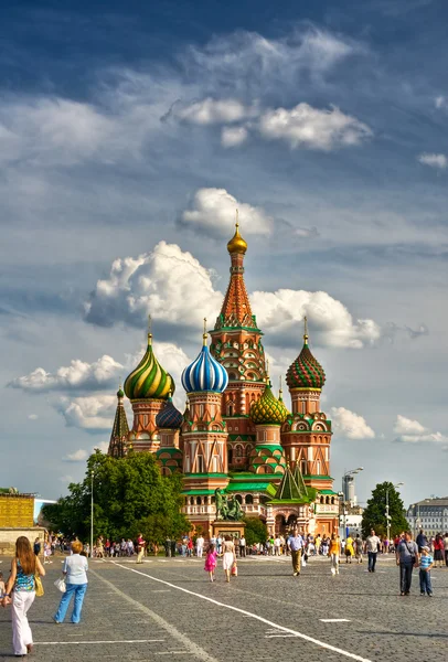Vasilij blazhennogo cathedral — Stockfoto