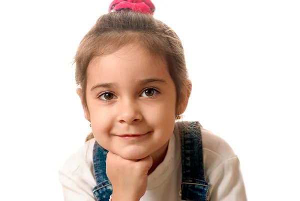 Portret dziecka w wieku przedszkolnym Zdjęcia Stockowe bez tantiem
