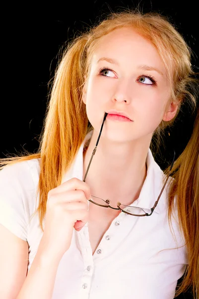 Portret van jong blond — Stockfoto