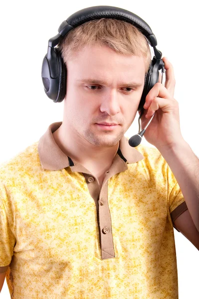 Employee of support service — Stock Photo, Image