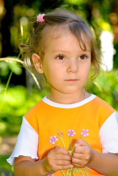 子供の肖像画 — ストック写真