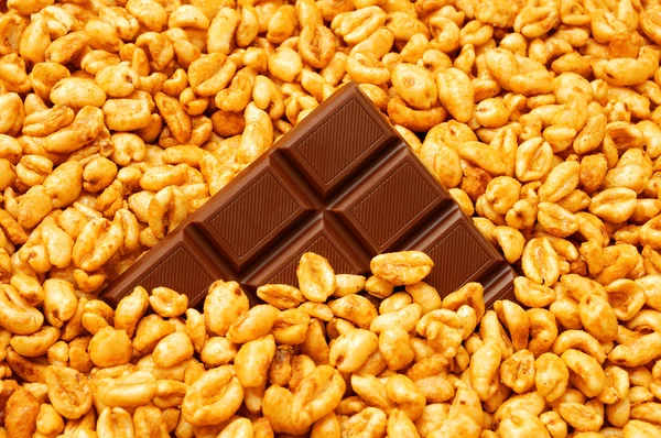 Čokoláda v pšenici — Stock fotografie