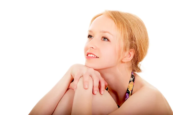 Portrait of young blonde — Stock Photo, Image