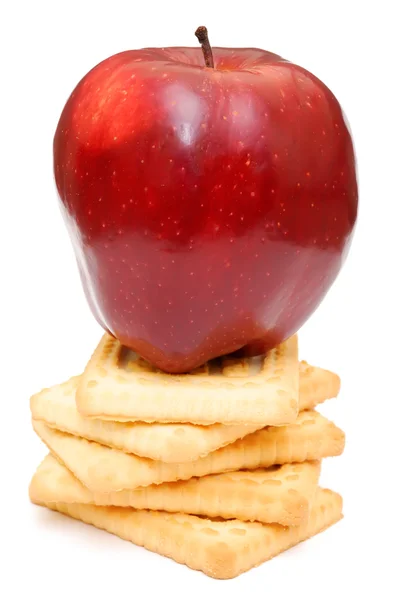 Jabłko na ciasteczka — Zdjęcie stockowe