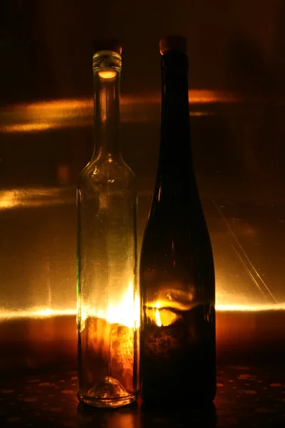 Schwarz-Weiß-Flasche — Stockfoto