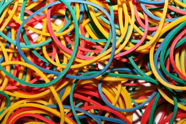 Elastic Rubber Bands clipart